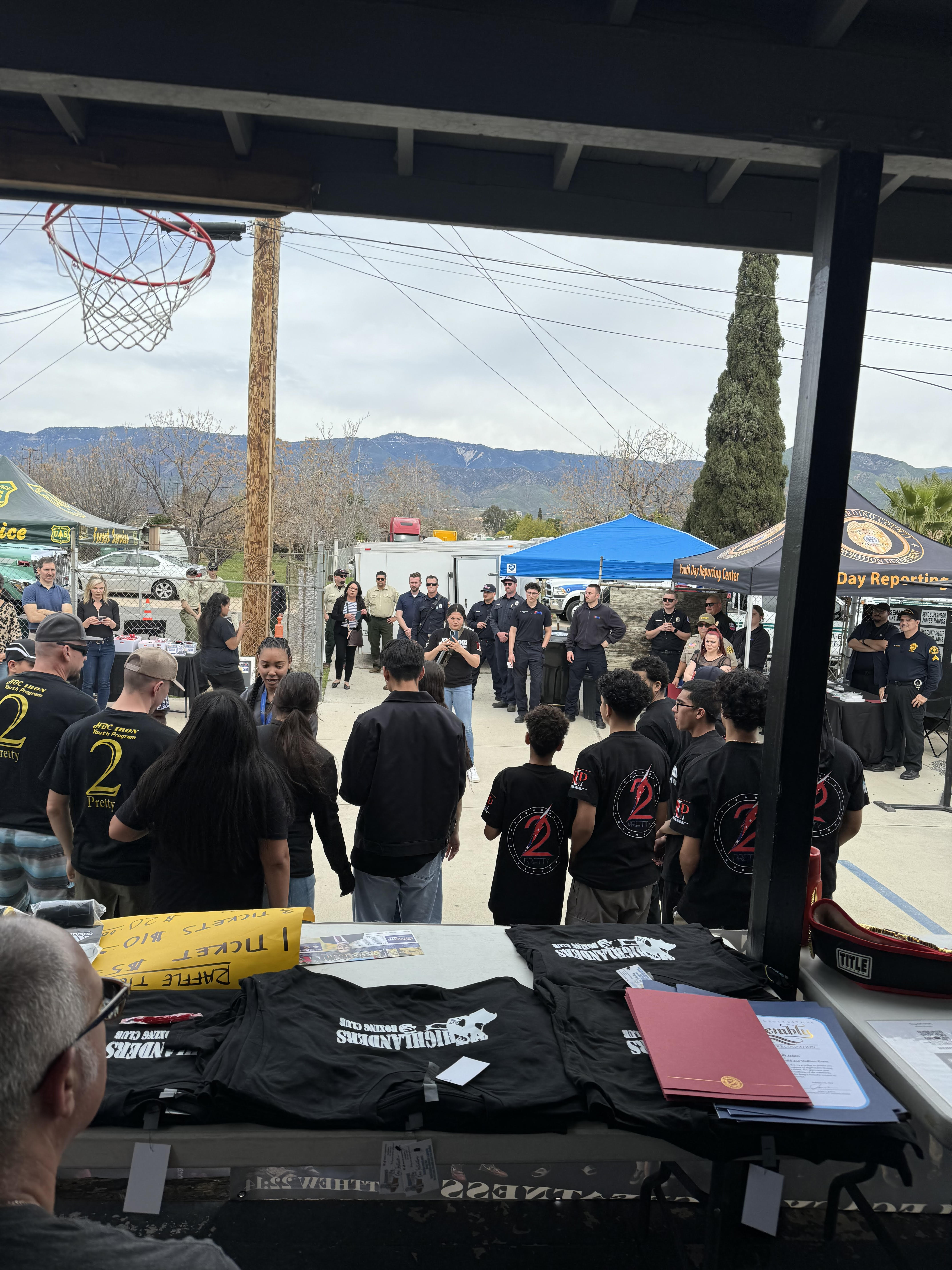 HBC community healing circle for families and community youth