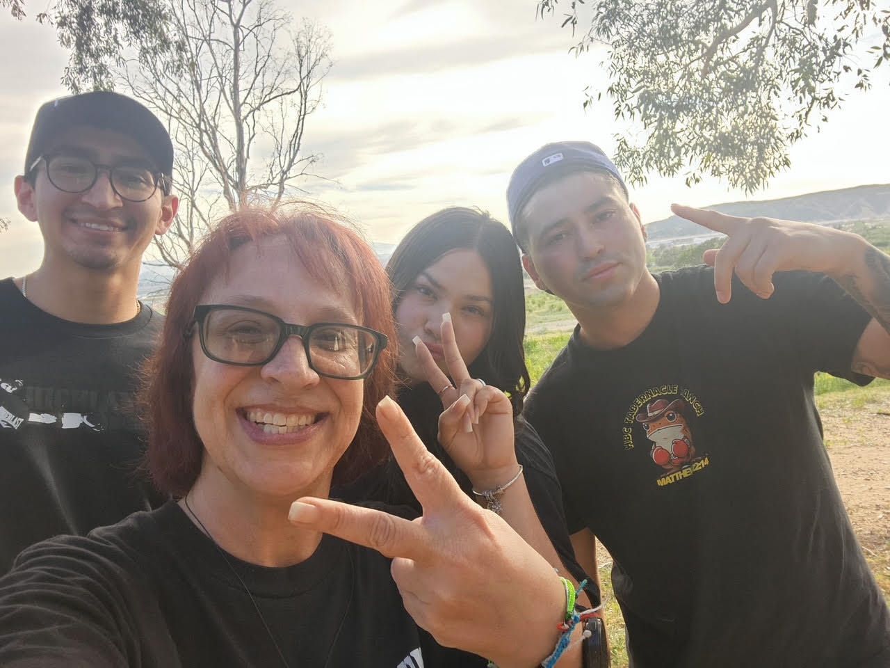 HBC group at Tabernacle Ranch
