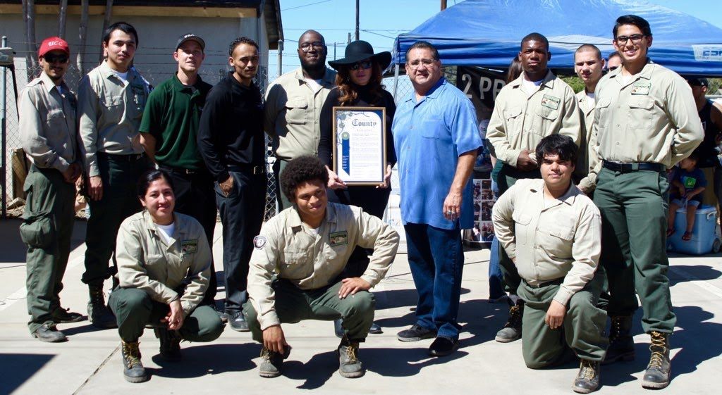 Youth conservation cleanup project